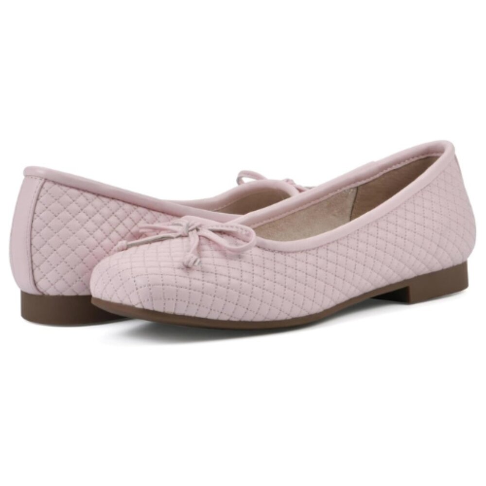 CLIFFS BY WHITE MOUNTAIN Women's Bessy Quilted Ballet Flat size 6 WIDE